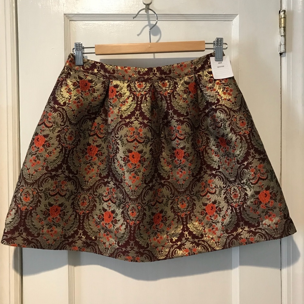 Urban Outfitters Metallic Skirt